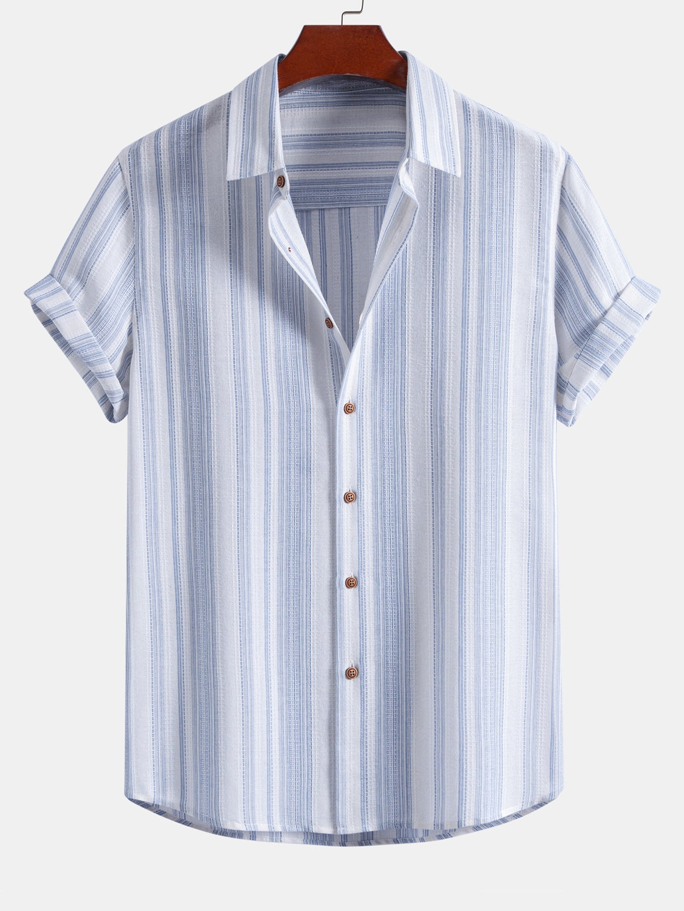 DIEGO | Conjunto Camisa de Rayas y Pantalón de Lino