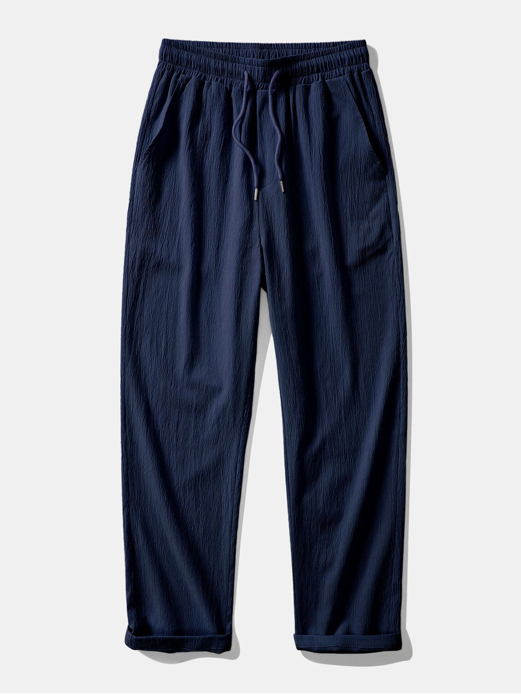 IVÁN | Conjunto Camisa Cuello Mao y Pantalón Texturizado
