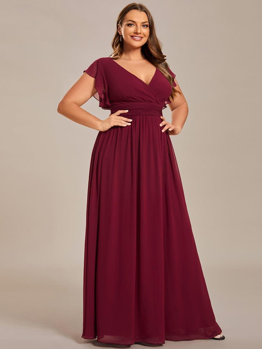 LILYANA™ | Vestido de Dama de Honor en Gasa Elegante