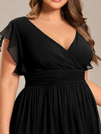 LILYANA™ | Abito da Damigella in Chiffon Elegante