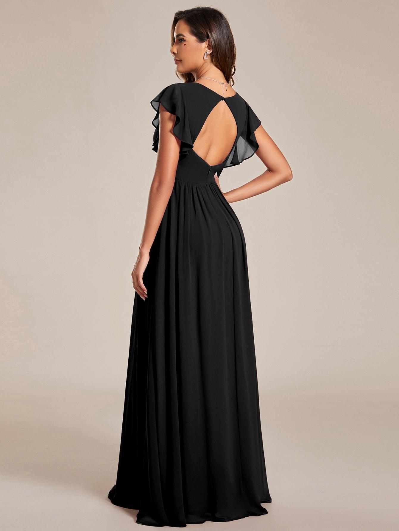 LILYANA™ | Vestido de Dama de Honor en Gasa Elegante