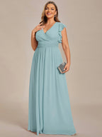 LILYANA™ | Abito da Damigella in Chiffon Elegante