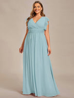 LILYANA™ | Abito da Damigella in Chiffon Elegante
