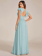 LILYANA™ | Abito da Damigella in Chiffon Elegante