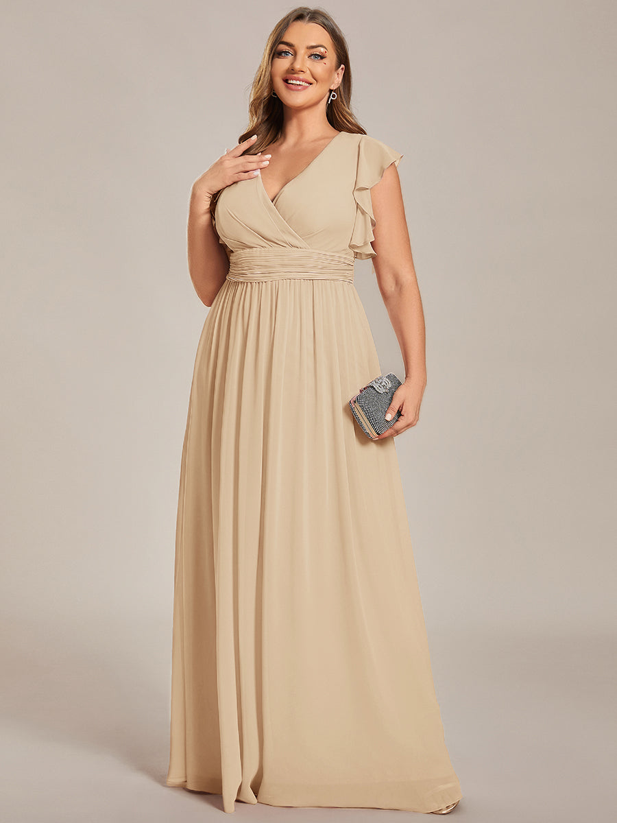 LILYANA™ | Vestido de Dama de Honor en Gasa Elegante