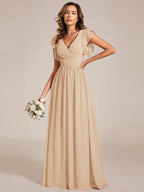 LILYANA™ | Abito da Damigella in Chiffon Elegante