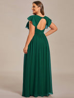 LILYANA™ | Abito da Damigella in Chiffon Elegante