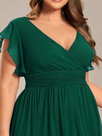LILYANA™ | Abito da Damigella in Chiffon Elegante