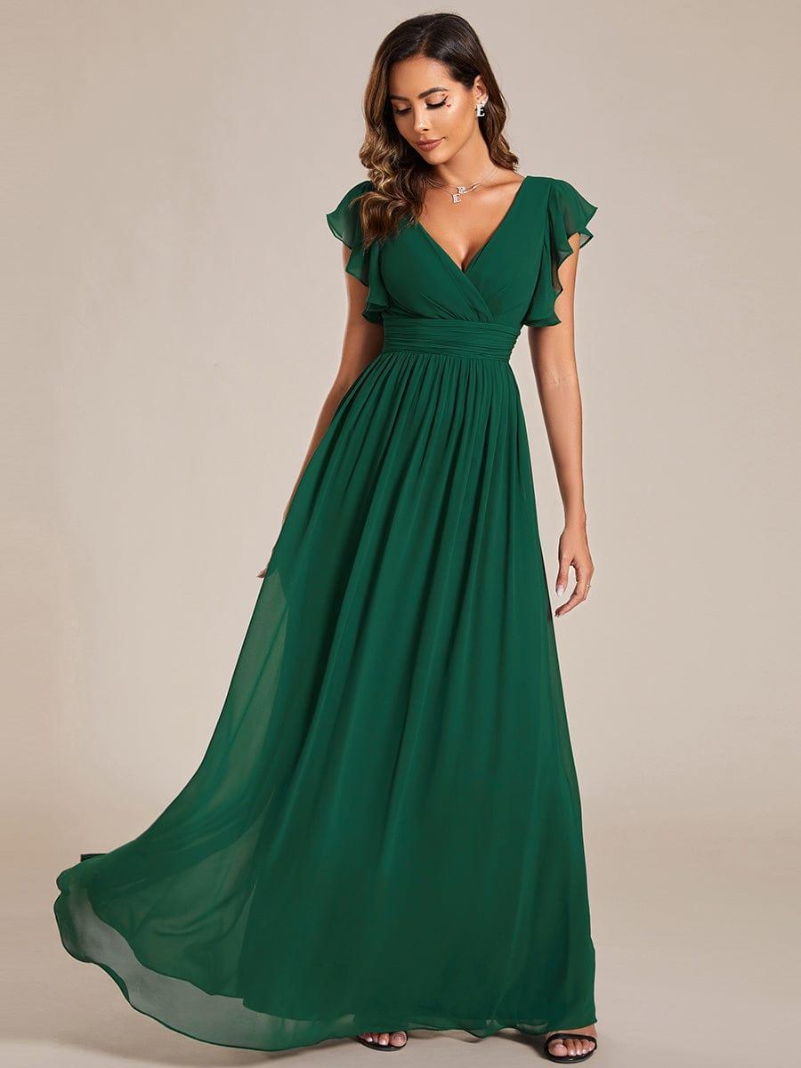 LILYANA™ | Vestido de Dama de Honor en Gasa Elegante