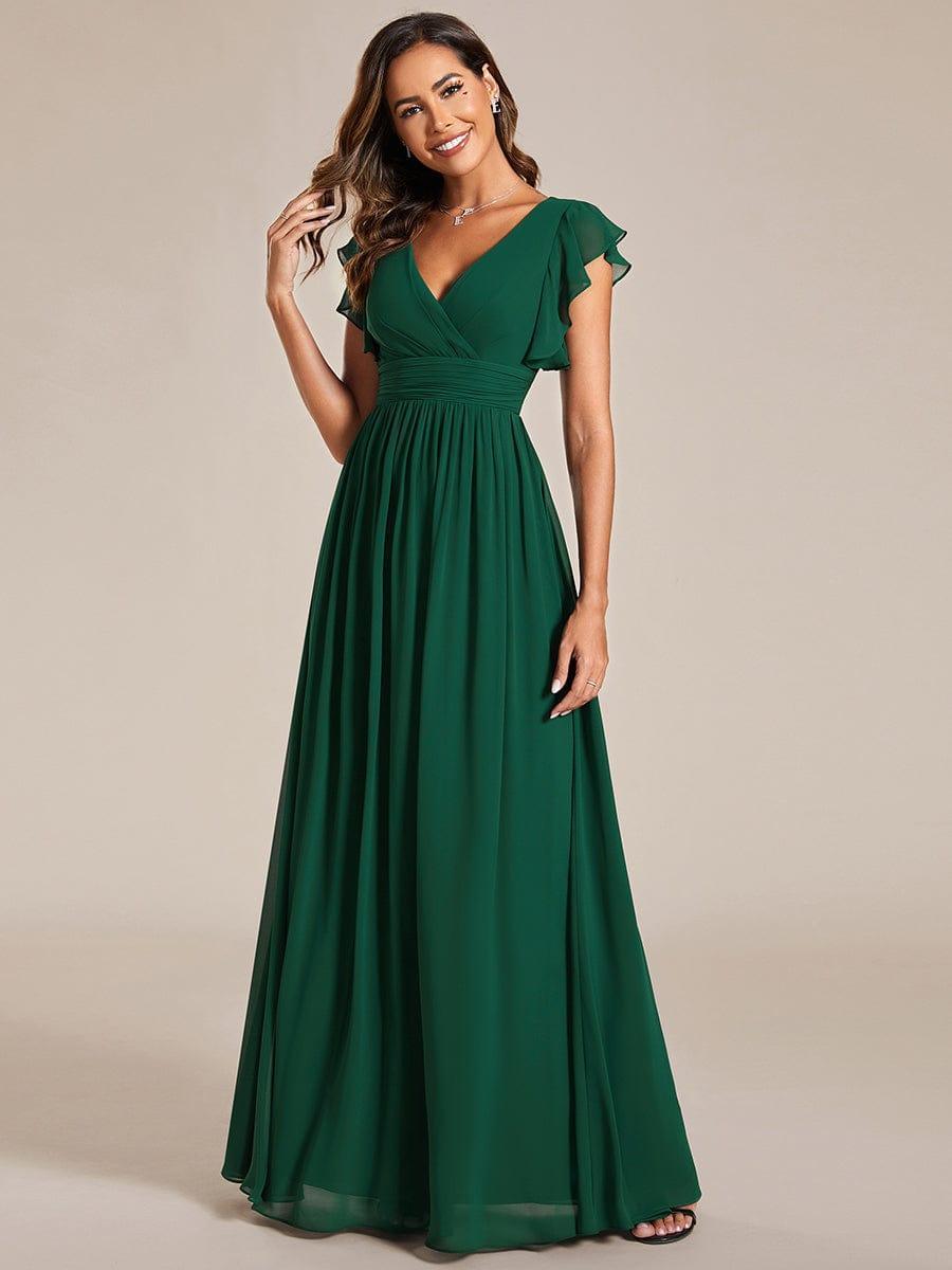 LILYANA™ | Vestido de Dama de Honor en Gasa Elegante