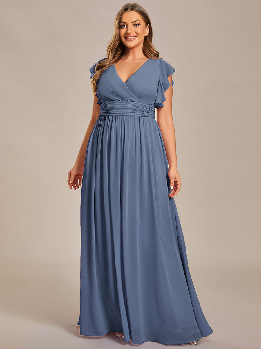 LILYANA™ | Vestido de Dama de Honor en Gasa Elegante