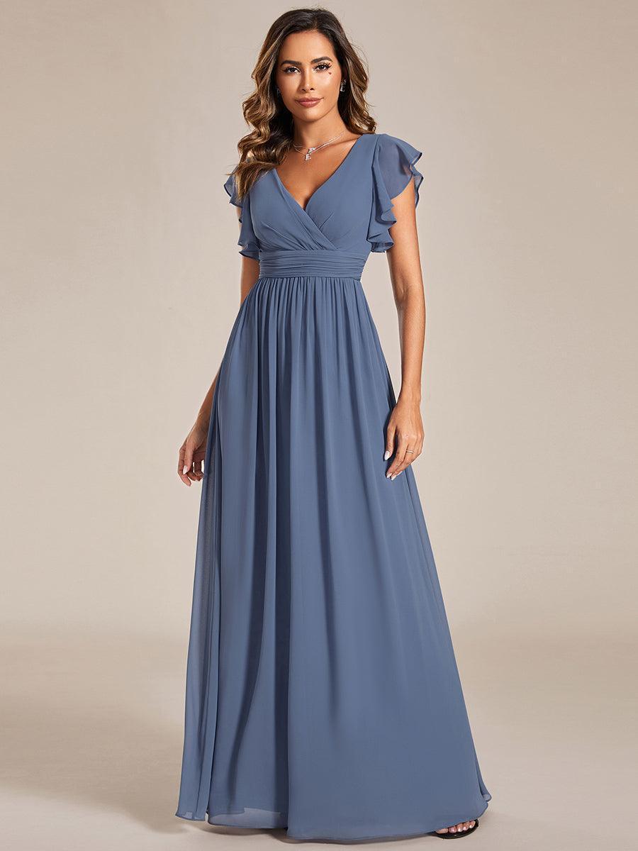 LILYANA™ | Vestido de Dama de Honor en Gasa Elegante