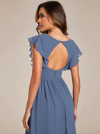 LILYANA™ | Abito da Damigella in Chiffon Elegante