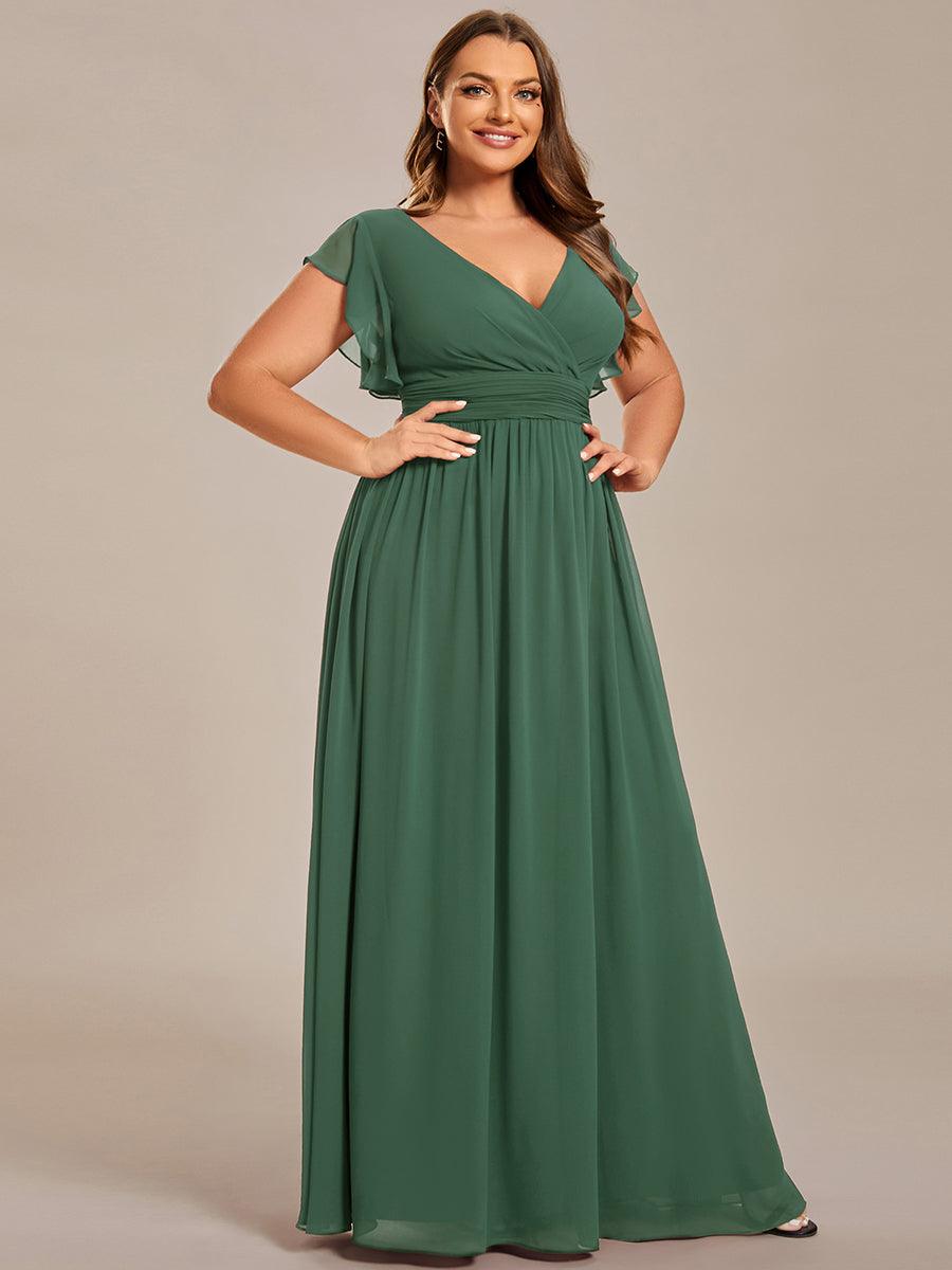 LILYANA™ | Vestido de Dama de Honor en Gasa Elegante
