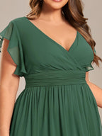 LILYANA™ | Abito da Damigella in Chiffon Elegante