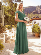 LILYANA™ | Abito da Damigella in Chiffon Elegante