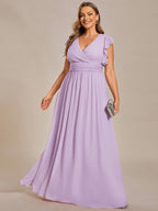 LILYANA™ | Abito da Damigella in Chiffon Elegante