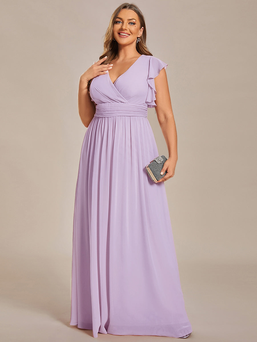 LILYANA™ | Vestido de Dama de Honor en Gasa Elegante