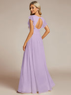LILYANA™ | Abito da Damigella in Chiffon Elegante