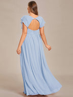 LILYANA™ | Abito da Damigella in Chiffon Elegante
