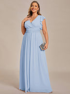 LILYANA™ | Abito da Damigella in Chiffon Elegante