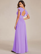 LILYANA™ | Abito da Damigella in Chiffon Elegante