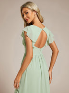 LILYANA™ | Abito da Damigella in Chiffon Elegante