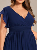 LILYANA™ | Abito da Damigella in Chiffon Elegante