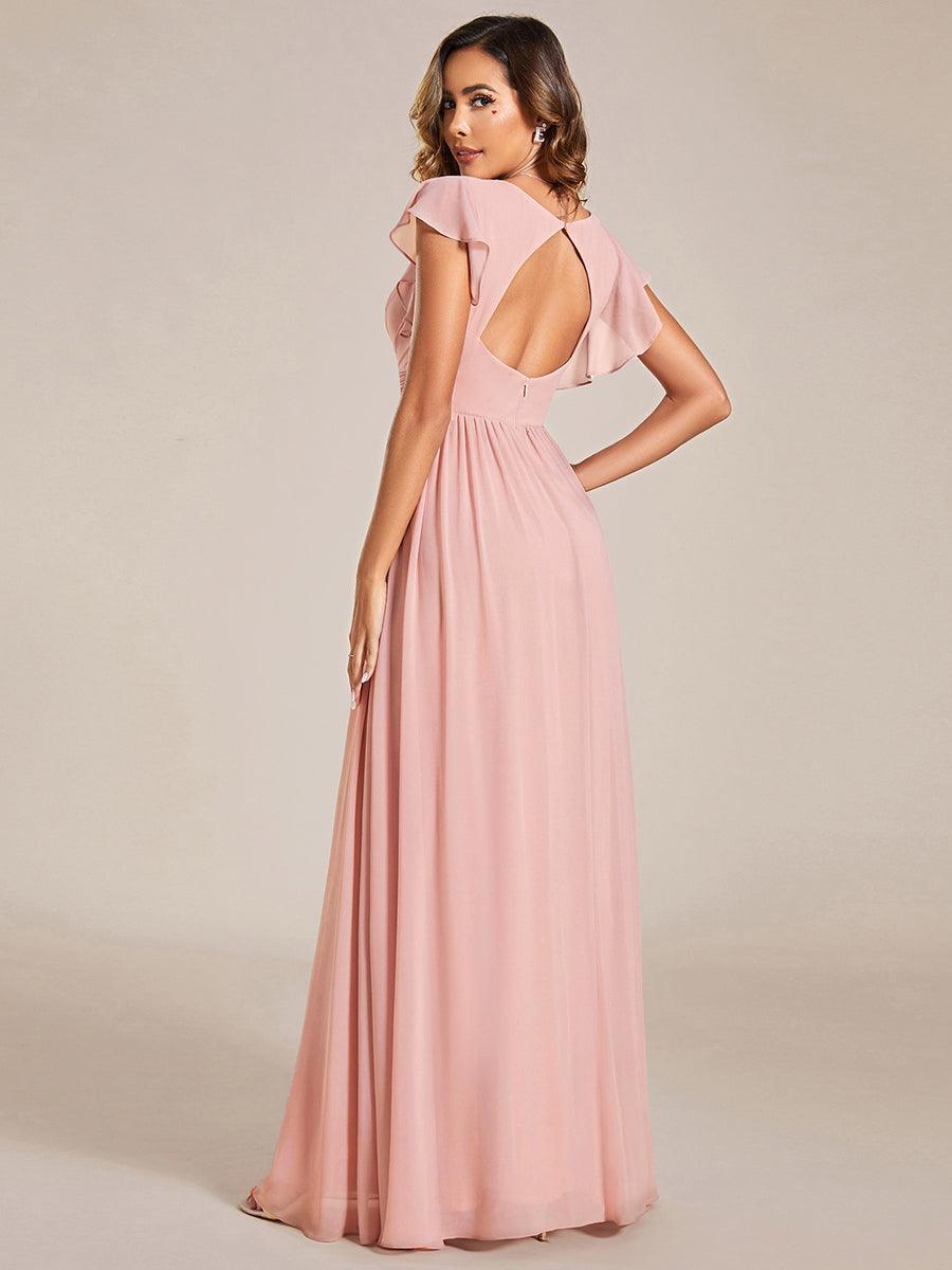 LILYANA™ | Vestido de Dama de Honor en Gasa Elegante