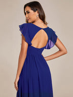 LILYANA™ | Abito da Damigella in Chiffon Elegante