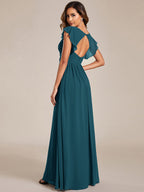LILYANA™ | Abito da Damigella in Chiffon Elegante