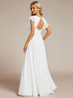 LILYANA™ | Abito da Damigella in Chiffon Elegante