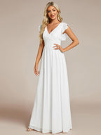 LILYANA™ | Abito da Damigella in Chiffon Elegante