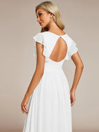 LILYANA™ | Abito da Damigella in Chiffon Elegante