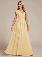 LILYANA™ | Abito da Damigella in Chiffon Elegante