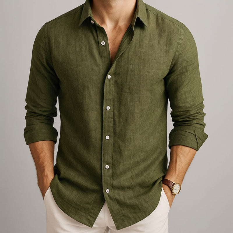 RIVIERA | Camisa de lino transpirable