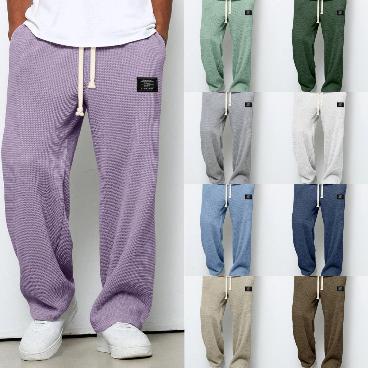LEBLANC | Pantaloni da Uomo a Vestibilità Comoda
