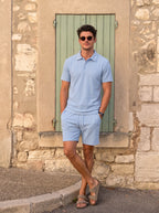 MILÁN | Completo Polo Premium e Shorts Fresco