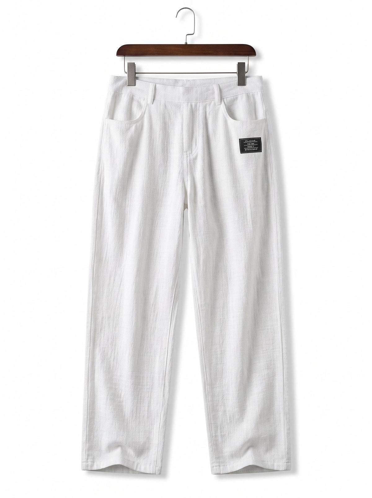 KAEL | Pantaloni vintage ampi, dritti e traspiranti in Cotone e Lino