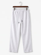 ANDRE FERRÁN | Pantalone di Lino Bordeaux