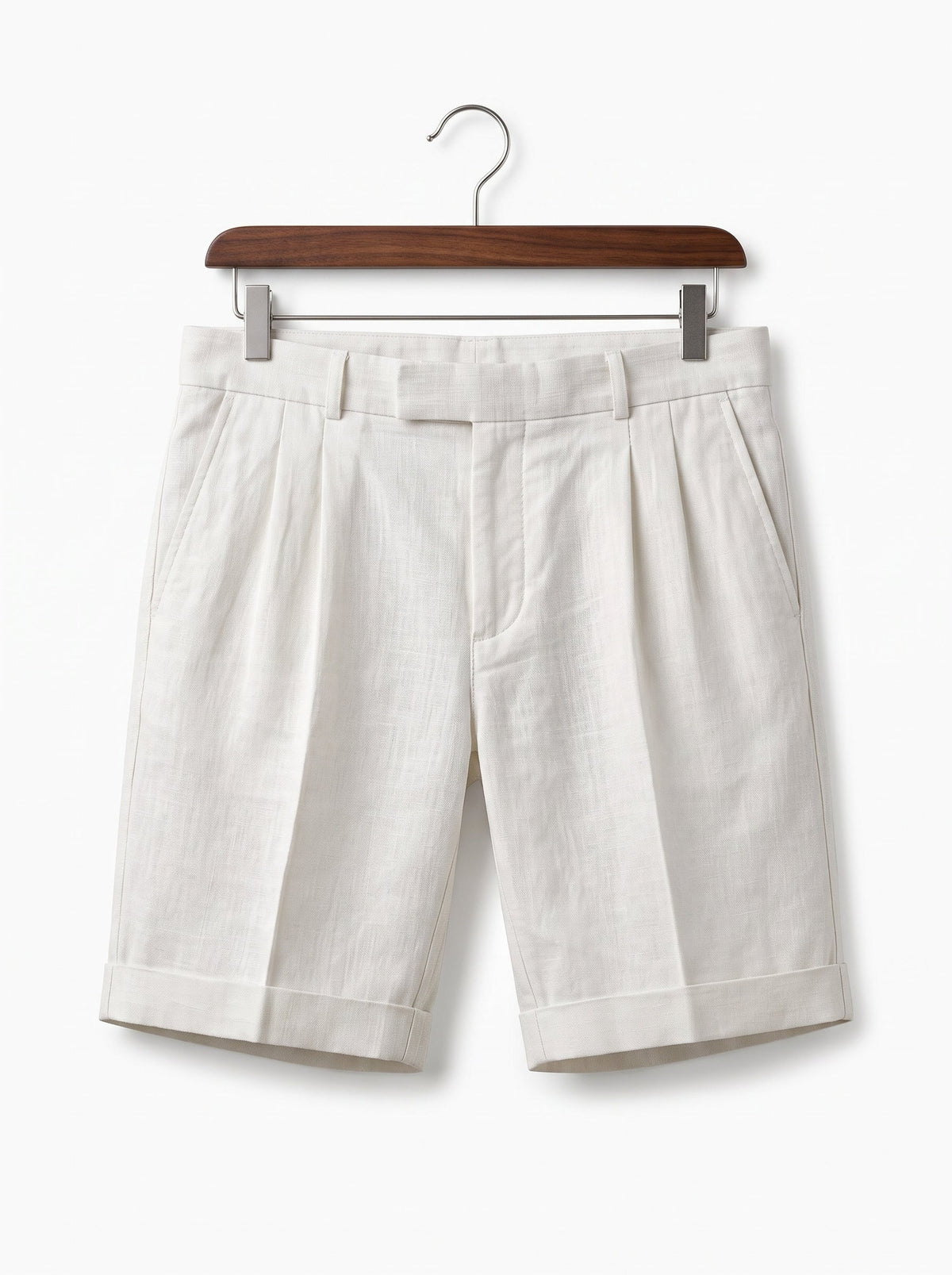 RAFFELO | Pantaloncini Sartoriali Plissettati