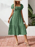 AITANA | Abito Maxi Floreale
