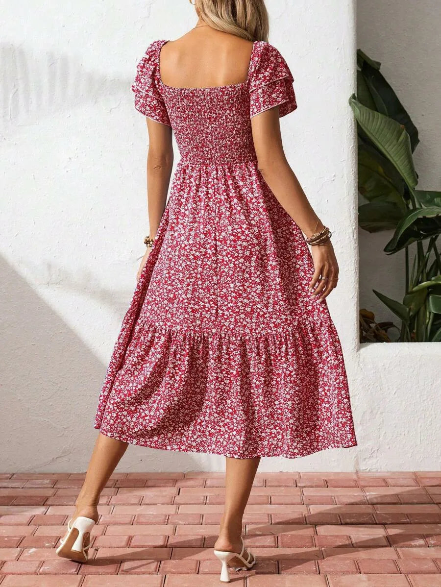 AITANA | Vestido Maxi Floral