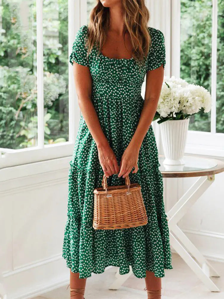 CELIA | vestido de Verano fresco vintage