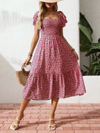 AITANA | Abito Maxi Floreale