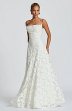 GIORGIA | Abito Maxi in Pizzo Elegante