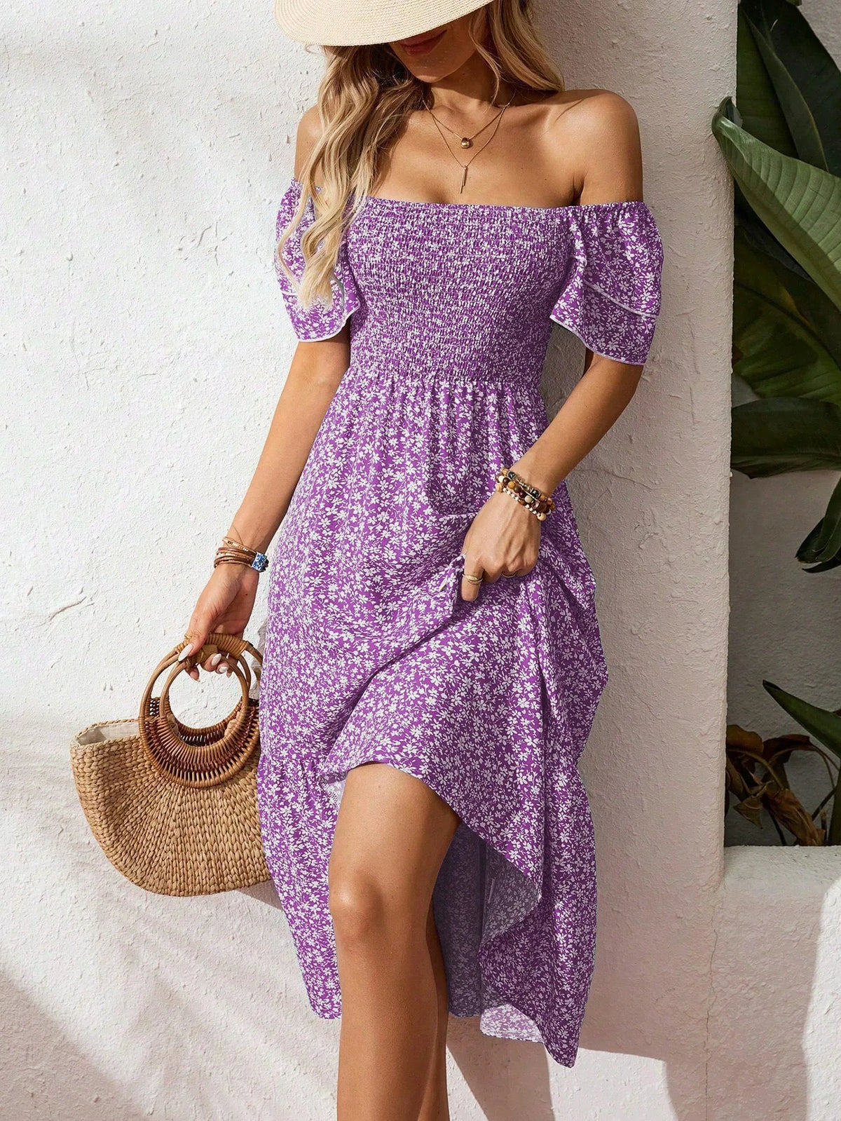 AITANA | Abito Maxi Floreale