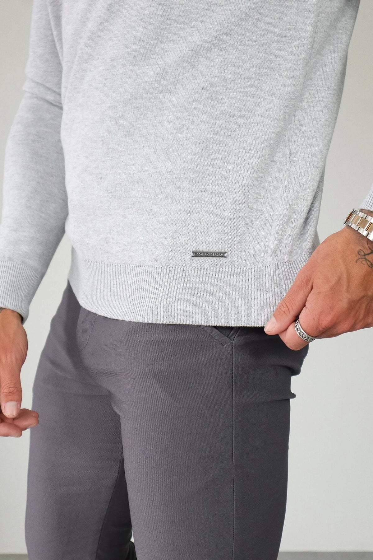 SILEVA | Maglione Girocollo Slim