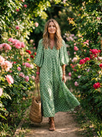 CELESTE | Abito Boho Estivo