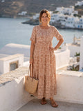 ALBA | Vestido Midi Floral fresco